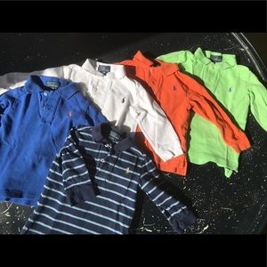 Toddler boys long sleeve collared shirts - 24M